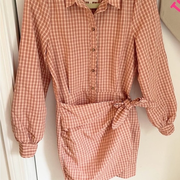 Sezane Jamy wrap dress size 38 - Picture 3 of 3